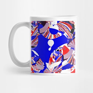 Chaotic stripes Mug